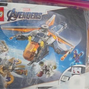 LEGO Marvel Avengers Helicopter Set - Orange and Blue